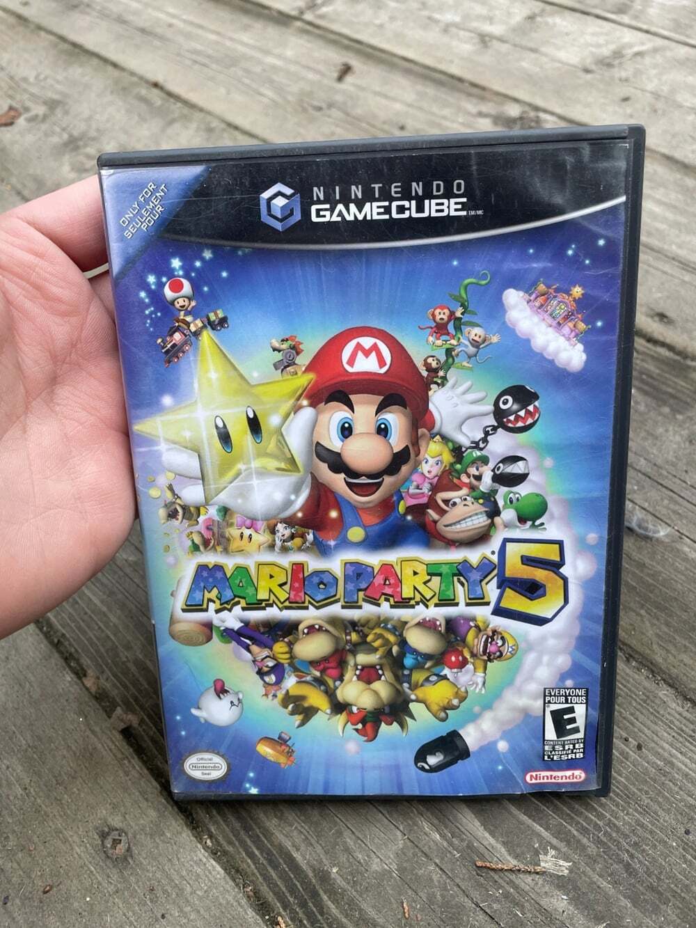 Mario Party 5 Nintendo GameCube Game & Case, No Manual - Tested